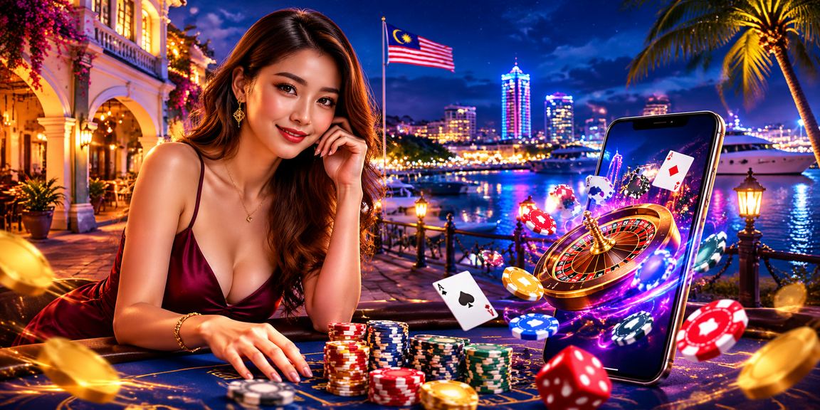 Pemain Malaysia menikmati kasino langsung pada peranti mudah alih